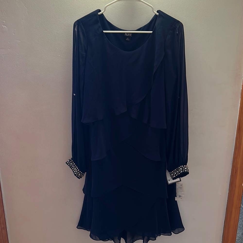Plus Size Blue Dress